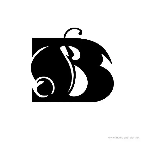 Fantastic MF Font Alphabet B