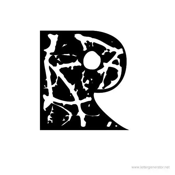 Pollock MF Font Alphabet R