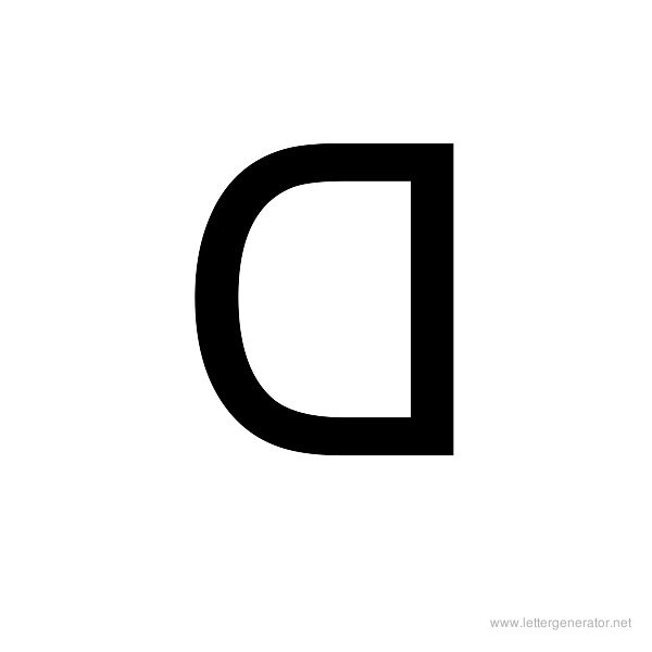 Backwards Alphabet Gallery - Free Printable Alphabets | LETTER ...