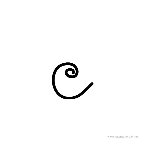 Cool Alphabet Gallery - Free Printable Alphabets | LETTER GENERATOR NET