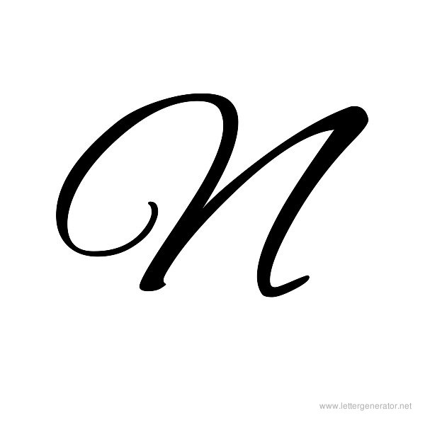 Download Free Cursive Alphabet Gallery Free Printable Alphabets Letter Generator Net Free SVG Cut Files.