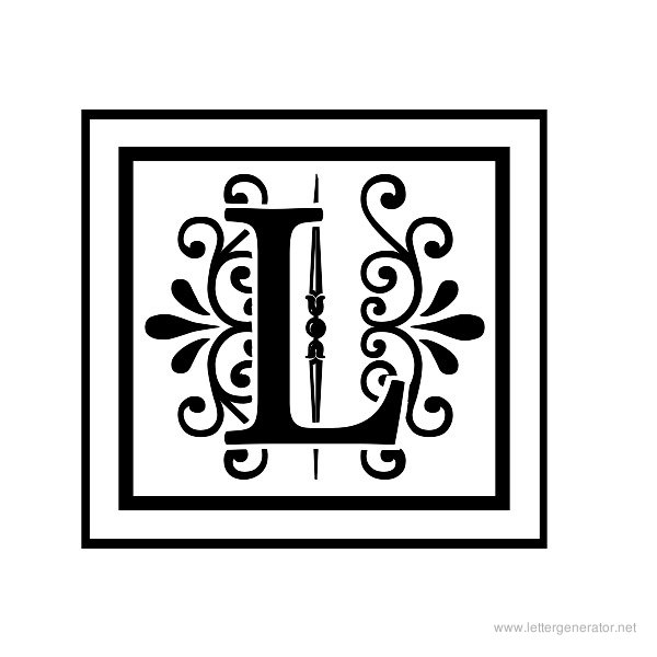 free decorative alphabet clip art - photo #13
