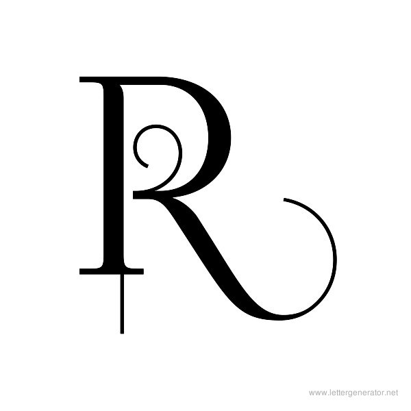 FoglihtenNo04 Font Alphabet R