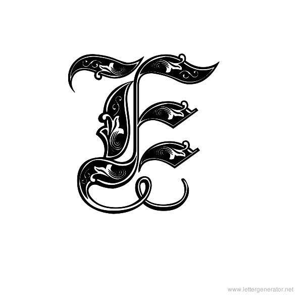 Royal Fancy Cursive Letters