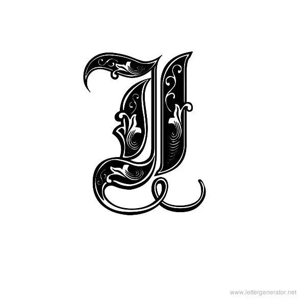 Aldus Royal Font Alphabet I