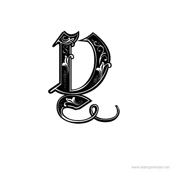 Aldus Royal Font Alphabet Y