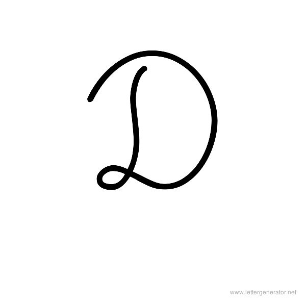 Girly Alphabet Gallery - Free Printable Alphabets | LETTER GENERATOR NET