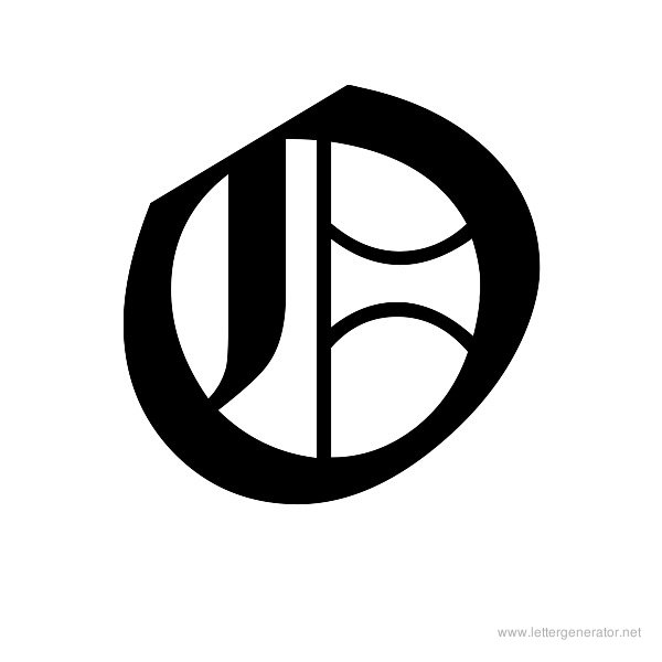 Gothic  Alphabet Gallery Free Printable Alphabets   Gothic  Alphabet Gallery Free Printable Alphabets