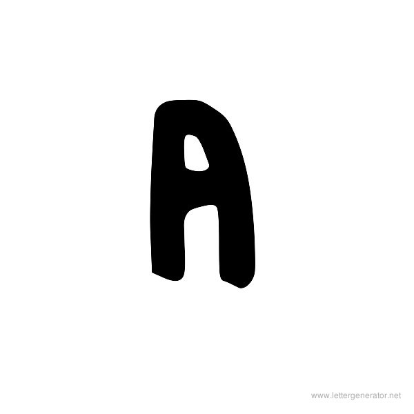 CinnamonsFont Font Alphabet A