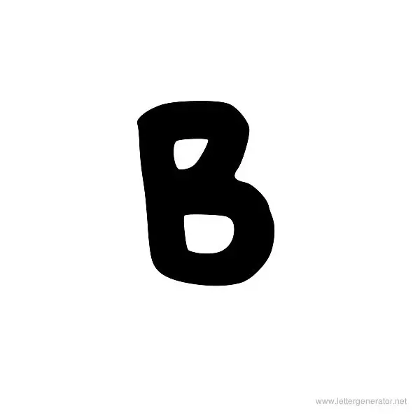 CinnamonsFont Font Alphabet B