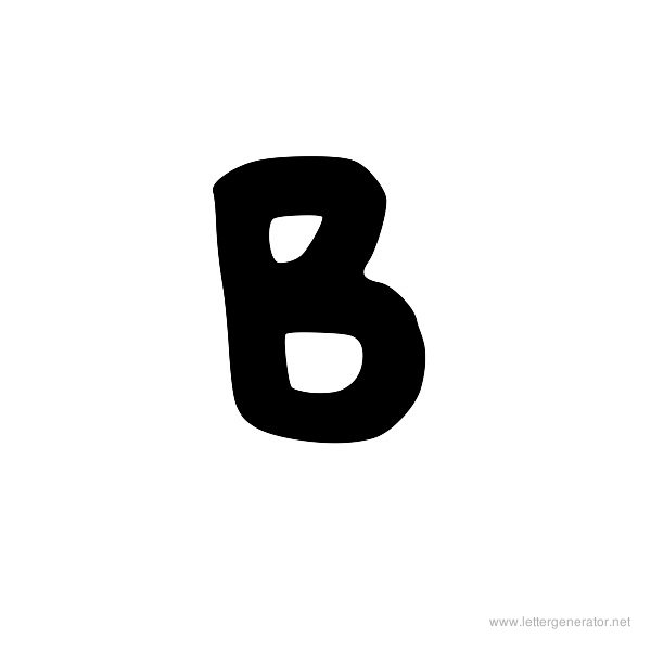 CinnamonsFont Font Alphabet B