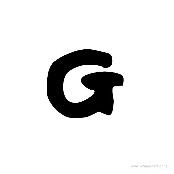 CinnamonsFont Font Alphabet G