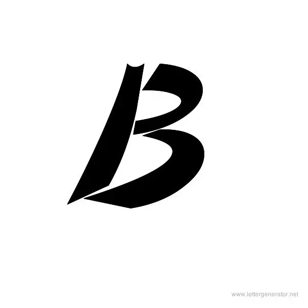 DomoAregato Font Alphabet B