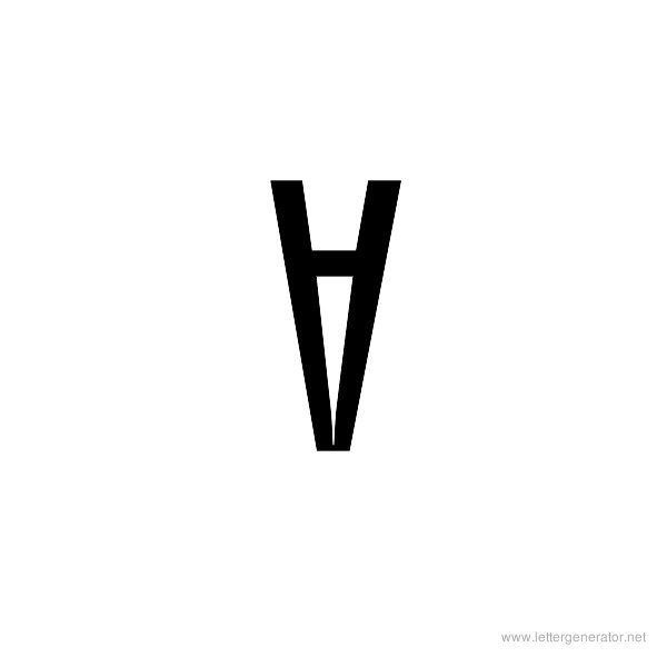 Upside Down Alphabet Gallery Free Printable Alphabets LETTER