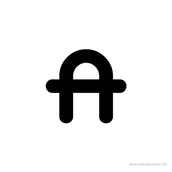 Weird Alphabet Gallery - Free Printable Alphabets | LETTER GENERATOR NET