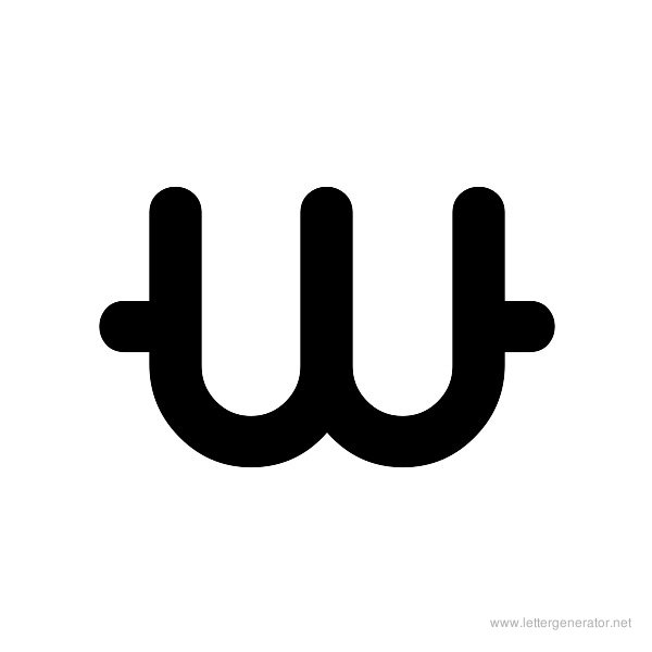 Weird Alphabet Gallery - Free Printable Alphabets | LETTER GENERATOR NET