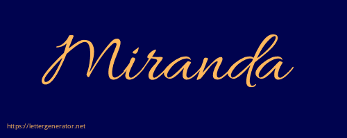 Miranda