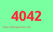 4042