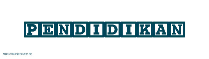 PENDIDIKAN