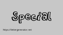 Special