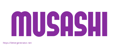 MUSASHI