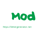 Mod