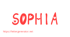 SOPHIA